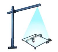 SCULPFUN CAM500 Caméra industrielle avec objectif grand angle 120° 5 millions de pixels avec zone de travail de 400 x 400 mm pour machine de gravure laser, positionnement précis