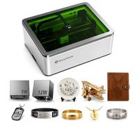 SCULPFUN E1 Dual Graveur Laser Fermé, Diode 12W + Infrarouge 3W