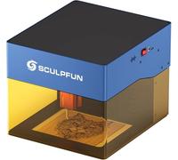 SCULPFUN iCube Pro 5 W Graveur laser portable avec filtre à fumée, vitesse de gravure 10000 mm/min , zone de gravure 130 x 130 mm