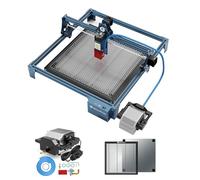 SCULPFUN Machine de gravure laser S9 Pro avec support d'air et table de travail en nid d'abeille, imprimante de découpe laser avec puissance de sortie laser 10 W, machine de gravure laser pour tous