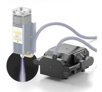 SCULPFUN Pompe à air AP-FC 30 l/min pour machines de gravure et de découpe laser, compresseur à assistance pneumatique, vitesse réglable, débit d'air élevé, faible niveau sonore