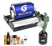 SCULPFUN Rouleau Rotatif Laser, Rouleau Rotatif D'axe Y pour S9 S10 S30 Graveur Laser, Rotation à 360 ° pour Les Objets Cylindriques de Gravure Laser (y compris 4 pieds accrus)