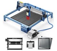 SCULPFUN S10 Machine de gravure laser 10W avec support d'air, rouleau rotatif laser, 400x400x22mm table de travail laser Honeycomb