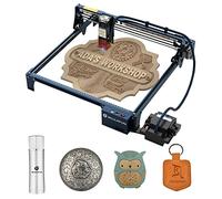 SCULPFUN S30 Pro Graveur laser, machine de gravure laser - Découpe laser lasers 10W, assistance d'air à contrôle automatique, précision 0,005 mm, découpe de gravure laser bois