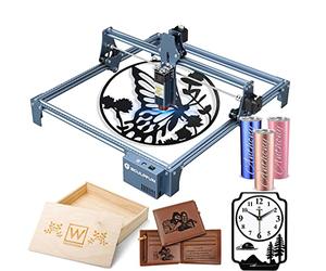 SCULPFUN S9 Machine à graver laser 90 W avec laser à diode 5,5 W, protection des yeux, gravure et découpe de 15 mm, zone de gravure 410 x 420 mm