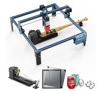 SCULPFUN S9 Pro Graveur laser avec disque à griffes RA Pro Max et plaque en nid d'abeille, haute précision de gravure de 0,01 mm, mise au point rapide, coupe laser pour bois jusqu'à 20 mm