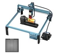SCULPFUN S9 Pro Machine à graver laser 10 W avec rouleau rotatif laser RA Pro Max, table en nid d'abeille, Air Assist, machine de découpe laser pour bois, acrylique, 400 x 410 mm Surface de gravure