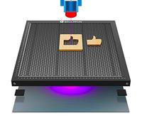 SCULPFUN Table de Travail à Fossettes Avec Coussin de Protection Pour Machine S9 S10 S6 A10 X7 A5 Pro - Taille 400x400mm