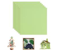 sculpfunDIY Lot de 6 plaques de contreplaqué vert 30 cm x 30 cm Bois non traité 3 mm Plaque de contreplaqué pour gravure laser Découpe CNC