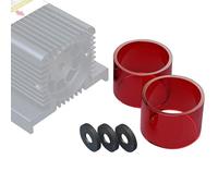 sculpfunDIY S9 Lot de 3 lentilles standard d'origine avec 2 couvercles en acrylique anti-huile et anti-fumée pour machine de gravure laser