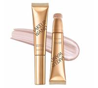 Sculpt Tape & Blush Tape Duo, ensemble de blush et bronzant, baguette de beauté contour imperméable, baguette de beauté liquide 2 en 1, bâton de maquillage crème avec applicateur (Highlight 02#)