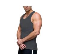 Sculptbody - Shaper Vest 2.0, Compression Shirt Men, Shaperluv for Men, Mens Compression Shirt(Gray,XL)