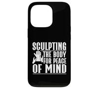 Sculpter le corps pour une tranquillité d'esprit massant thérapeute Coque pour iPhone 13 Pro