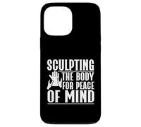 Sculpter le corps pour une tranquillité d'esprit massant thérapeute Coque pour iPhone 13 Pro Max