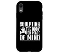 Sculpter le corps pour une tranquillité d'esprit massant thérapeute Coque pour iPhone XR