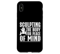Sculpter le corps pour une tranquillité d'esprit massant thérapeute Coque pour iPhone XS Max