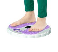 Sculpteur de taille torsadé, plateau tournant de taille | Entraîneur de taille avec plateau tournant-planche d'équilibre à écran LCD avec semelle de Massage pour les pieds pour l'entraînement abdomina