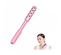 Sculpteur Facial Welyss Velara - Visage Raffermissant, Rouleau De Massage En Pierre Naturelle, Massage Anti-Âge, Lissant Rides & Poches (Rose)