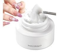 Sculpting Gel 5 Millilitres Non-collant Sans Essuyage Longue Durée | Gel de conception d'ongles 3D Builder pour la maison, le salon, l'exercice, le traitement de manucure, la date, la fête