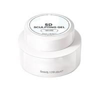 Sculpting Gel for Nails - 5ml Non-sticky No-Wipe Long-Lasting | 3D Nail Sculpting Gel for Manicure Molding Carving Home Salon Dating Party Holiday