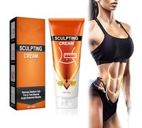 Sculptique Crème,Raffermissante Ventre & Cuisse,Crème Brûlante de Graisse,Natural Body Slimming Cream for Abdomen,Brûle Graisse Ventre Homme Crème