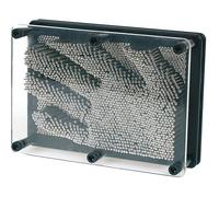 Sculpture 3D en clous - Noir - Rectangulaire - Contemporain - Design