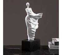 Sculpture abstraite, figurines d'art moderne, statues de dame en résine moderne, sculpture artistique abstraite créative for femme, figurines de collection for la maison, le bureau, l'étagère, la déco