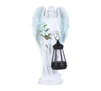 Sculpture Ange Solaire - Statue Résine, Figurine Extérieur | Décoration Artistique Résistante Aux Intempéries, Lumineux pour Fêtes Cour Balcon Chemin Pierre Tombale