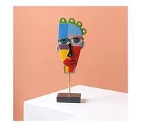 Sculpture Art déco Abstraite, Objets de décoration de Bureau, décoration de Table, Chambre, Appartement, décoration de Chambre, Salon, Har, Ensemble de Visages B
