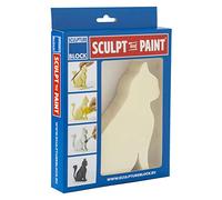 Sculpture Block SP 104 Mousse dure Blanc 14 x 17 x 3 cm