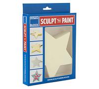 Sculpture Block SP 107 Mousse dure Blanc 17 x 17 x 3 cm