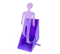 Sculpture cinétique - Modèle de liaison mécanique, figurine d'action à manivelle, homme qui marche imprimé en 3D, démonstration de physique à rotation manuelle, catégorie jouets éducatifs STEM, orneme
