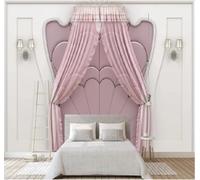 Sculpture Créative En Plâtre Rose Papier Peint 3D Installation Facile Intissé Tapisserie Bureau Salon Canapé Chambre Décoration Murale-200cm×140cm