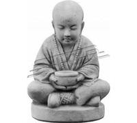 Sculpture de Bouddha en aspect pierre. Grande sculpture pour le jardin et l'habitat 101131