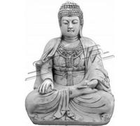 Sculpture de Bouddha en aspect pierre. Grande sculpture pour le jardin et l'habitat 101156