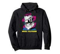 Sculpture de Buste Vaporwave Logo MTV Sweat à Capuche