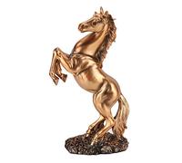 Sculpture de Cheval de de Style européen, Figurine de Cheval décor de Table pour la décoration de Bureau pour la décoration des Restaurants(bs-021 Copper Color)