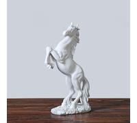 Sculpture De Cheval En Résine, Modèle De Bar De Guerre, Statue De Foi, Artisanat D'ornement, Animal Origami, Décoration Artistique Moderne, Cadeau