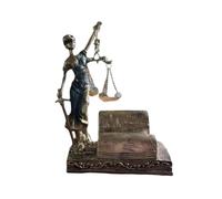 Sculpture De Femme, Objet De Collection De Déesse Rétro - Symbole De Justice Et D'équité, Décoration De Figurine De Femme, Idéal Pour Avocat, Collection Pour Appartement, Chambre À Coucher, Bibliothèq