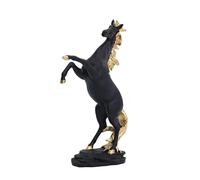 Sculpture de gorille graffiti colorée - Statue animale abstraite moderne en résine, décoration d'intérieur créative, ornement de bureau unique, idéal pour le salon et la salle d'exposition, 14 x 26 x