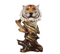 Sculpture de gorille graffiti colorée - Statue d'animal abstraite en résine pour décoration d'intérieur moderne, décoration de bureau unique, décoration d'art créative pour salon et salle d'exposition