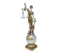 Sculpture de la Dame de Justice, Statue de la Déesse de l'Équité de la Justice - Sculpture romaine de déesse de la loi aveugle,Statues aveugles de justice d'ange romain grec pour salon, chambre à couc