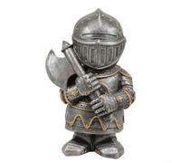 Sculpture de nain médiéval complexe pour votre jardin et décoration d'intérieur (W140)