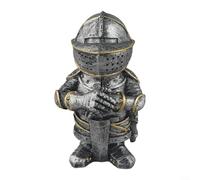 Sculpture de nain médiéval complexe pour votre jardin et décoration d'intérieur (W142)