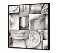 SCULPTURE DE PANNEAU LUMINEUX EN PIECES GL3420 PINTDECOR