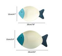 Sculpture de poisson,Ornement suspendu en bois,Décoration murale en bois en forme de poisson