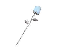 Sculpture de rose en cristal unique avec 90 % de transparence pour la Saint-Valentin, un mariage ou un anniversaire