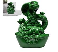 Sculpture de serpent de la Fête du Printemps, statue de l'année du serpent chinois,Figurine de serpent chinois traditionnel - Décoration de serpent traditionnelle polyvalente pour, v