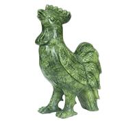 Sculpture de table - Décoration de table - Animal du zodiaque chinois Feng Shui - Statue de taureau de jade - Statue de dragon du zodiaque chinois - Décoration de bureau - Couleur : I : singe