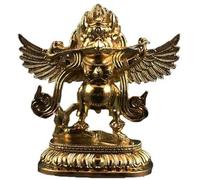 Sculpture de Table Feng Shui, Sculpture d'aigle Pur, Dapeng, cuivre, Laiton, Coup de Tonnerre, Statue Murale d'oiseau à Ailes dorées, pour 1228 (L)